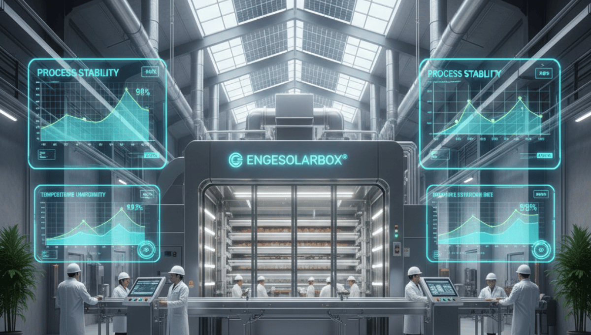 Engesolarbox® ile Endüstriyel Kurutmada Proses Stabilitesi Nasıl Sağlanır?